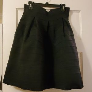 Black circle/skater skirt
